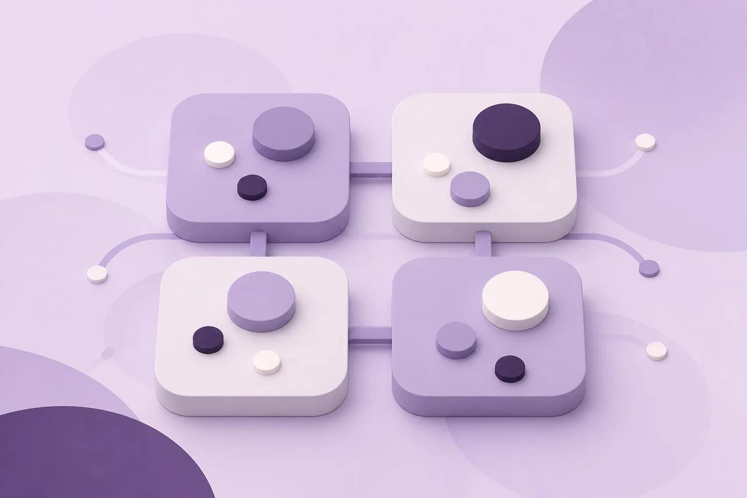 Modular pool blocks connected as plug-in bricks